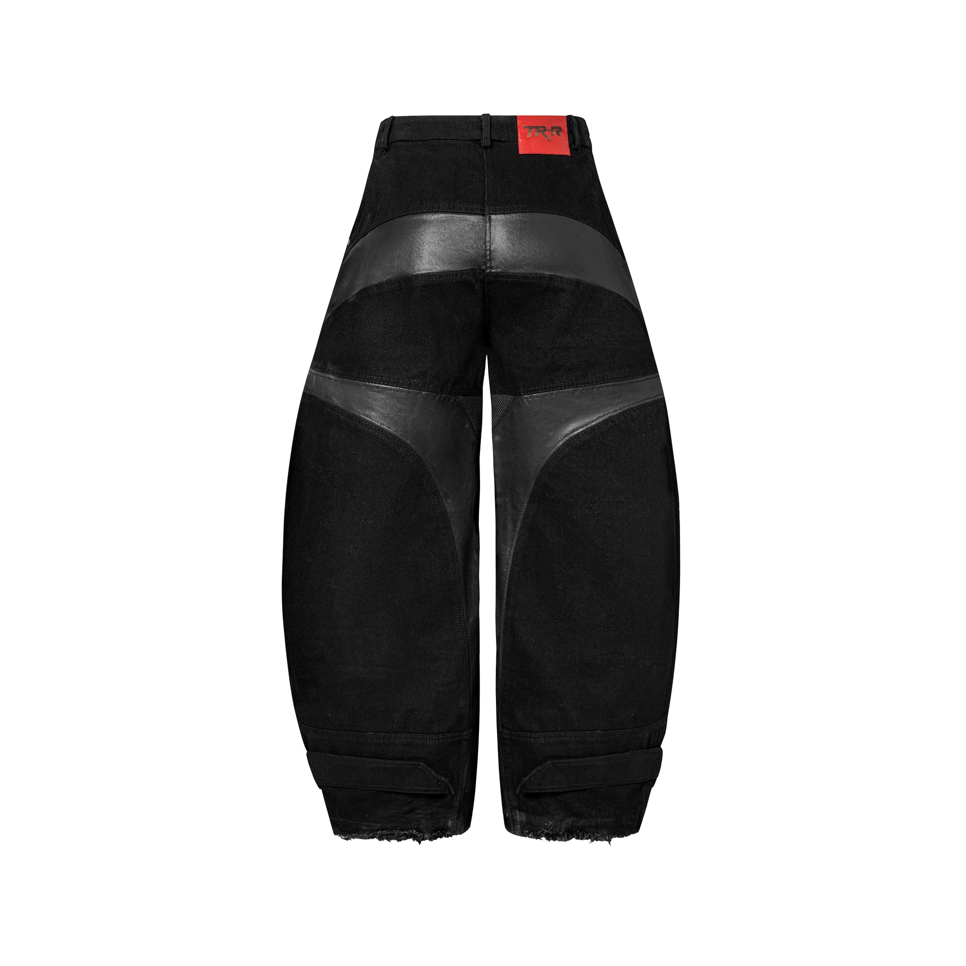 RACER MATTE BLACK JEANS