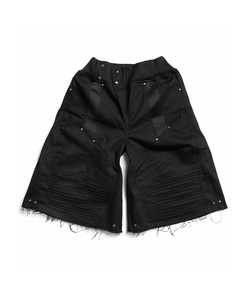 CHASER BIKER SHORT JEANS
