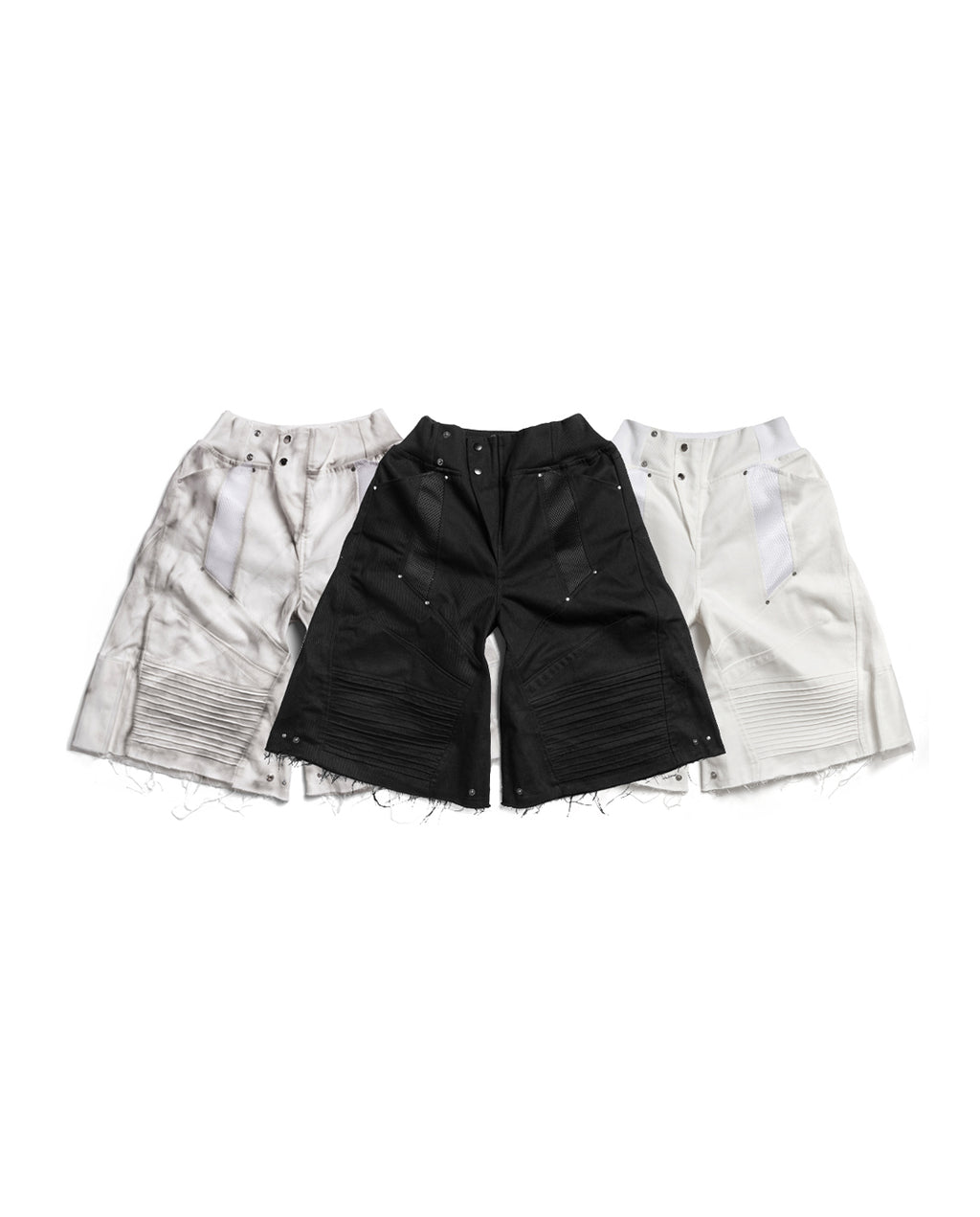 CHASER BIKER SHORT JEANS
