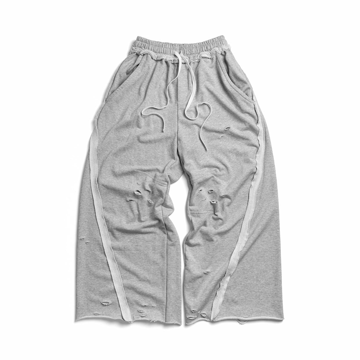 CRAYON GREY BAGGY SWEATPANT